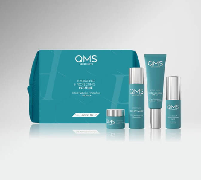 QMS Medicosmetics Hydrating & Protecting Routine Set