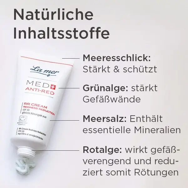 La mer Med Anti-Red Redness Reduction Cream SPF 30 Info
