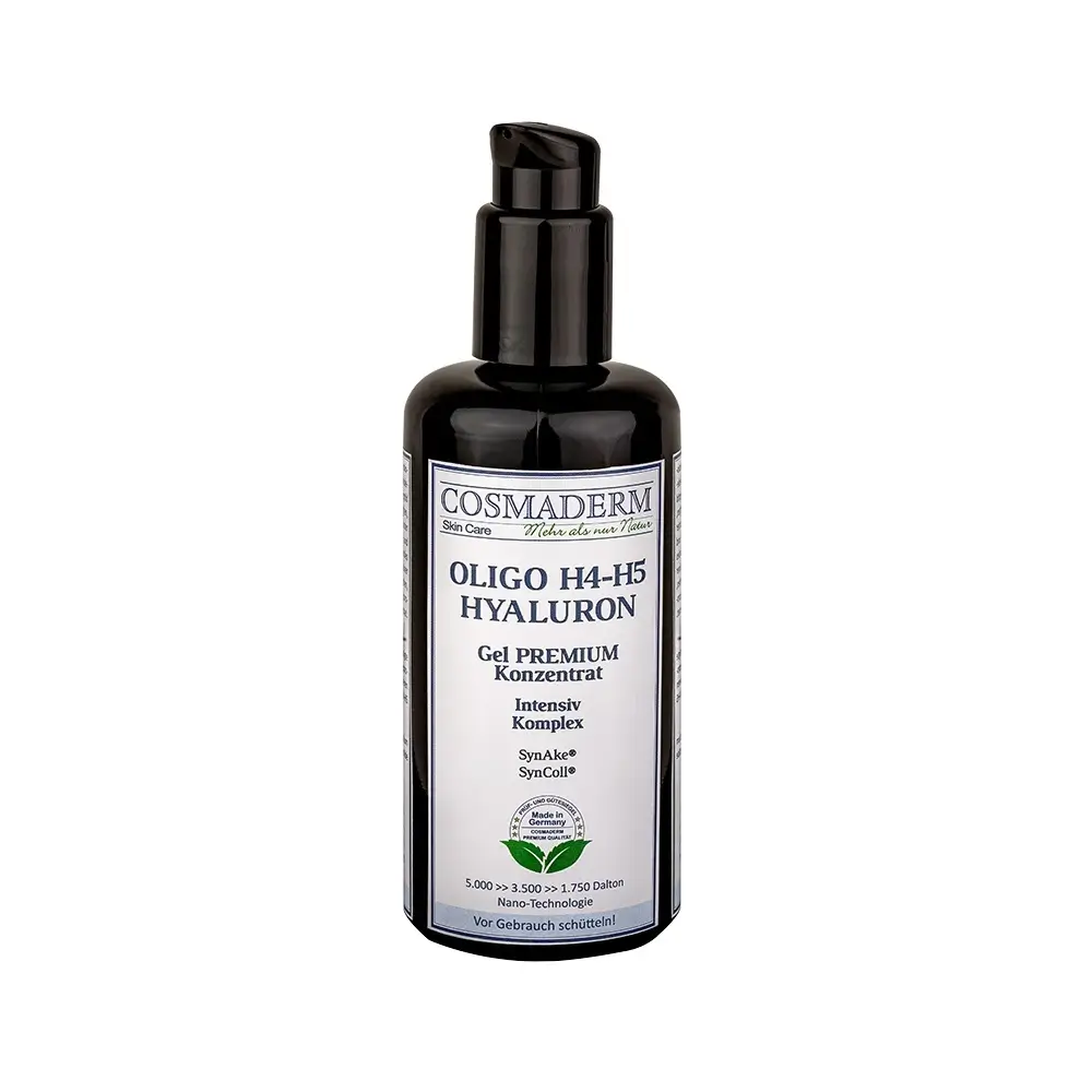  Cosmaderm Oligo Hyalurongel H4-H5 Premium Konzentrat 200 ml
