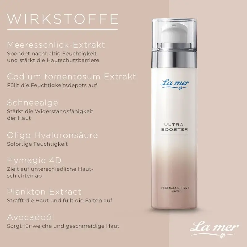 La mer Ultra Booster Premium Effect Maske 50 ml