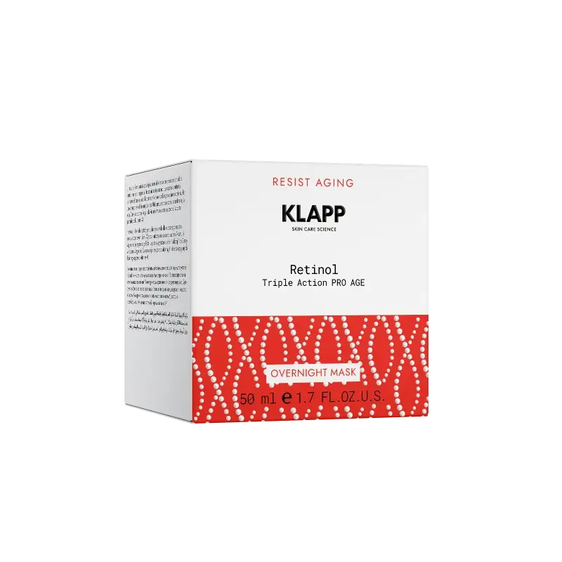 Klapp RESIST AGING Retinol Triple Action PRO AGE Overnight Mask 50 ml
