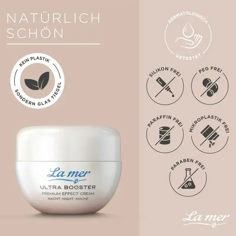 La mer Ultra Booster Premium Effect Cream Nacht 50 ml