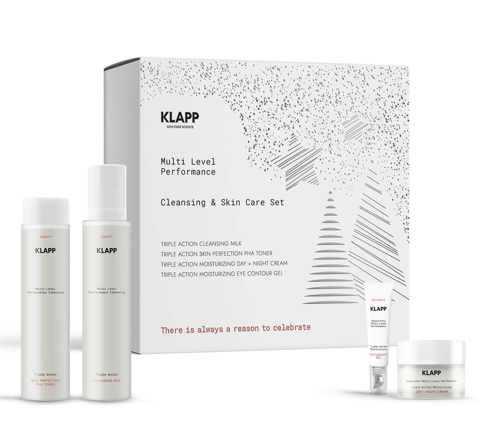 Klapp Multi Level Performance Cleansing Skin Care Set X Mas Edition
