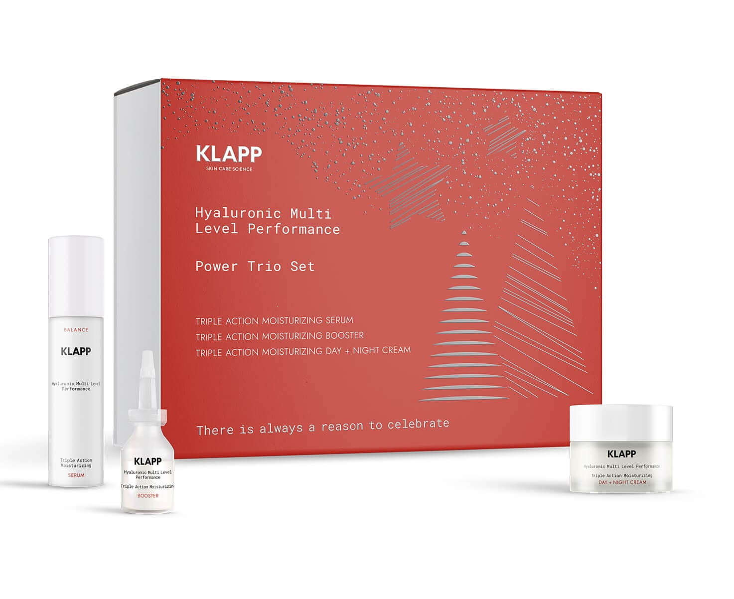 Klapp Triple Action Moisturizing Power Trio Set X Mas Edition