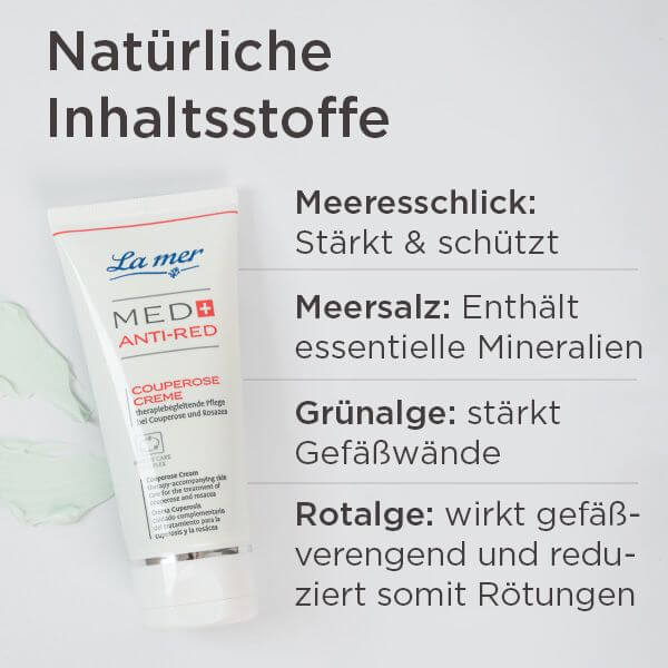 La mer Med+ Anti-Red Couperose Creme Inhalt