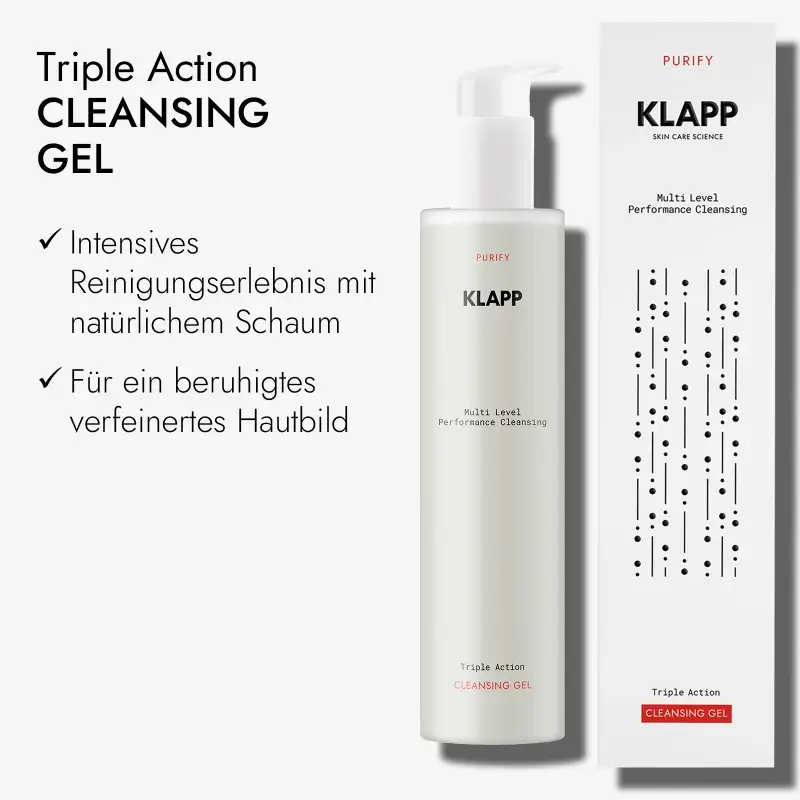 Klapp Triple Action Cleansing Gel 200 ml