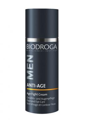 Biodroga Men Anti-Age Age Fight Cream Gesichts- und Augenpflege 50 ml