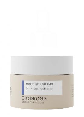 Biodroga Moisture & Balance 24h Pflege reichhaltig 50 ml