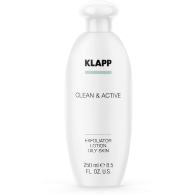 Klapp Clean & Active Exfoliator Lotion Oily Skin 250 ml