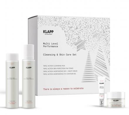 Klapp Multi Level Performance Cleansing & Skin Care Set X-Mas Edition 2023