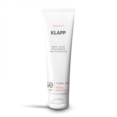 Klapp Triple Action Facial Sunscreen 50 SPF - 50 ml
