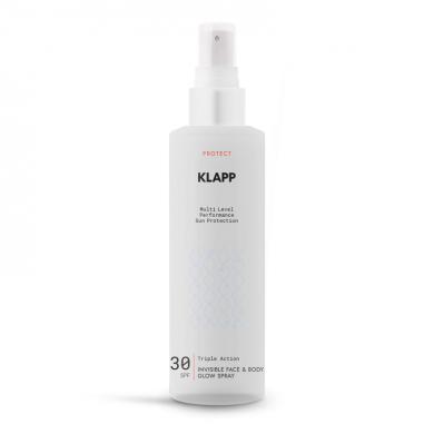 Klapp Triple Action Invisible Face & Body Glow Spray 30 SPF 200 ml