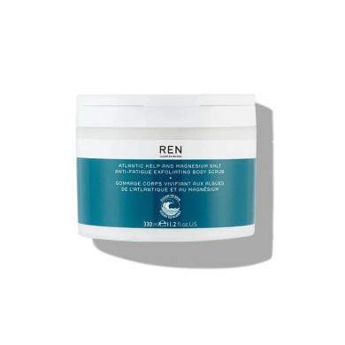 REN Skincare ATLANTIC KELP & MAGNESIUM SALT Anti-Fatigue Body Scrub 330 ml