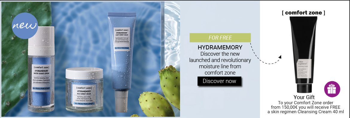 NEW IN: COMFORT ZONE HYDRAMEMORY LINE