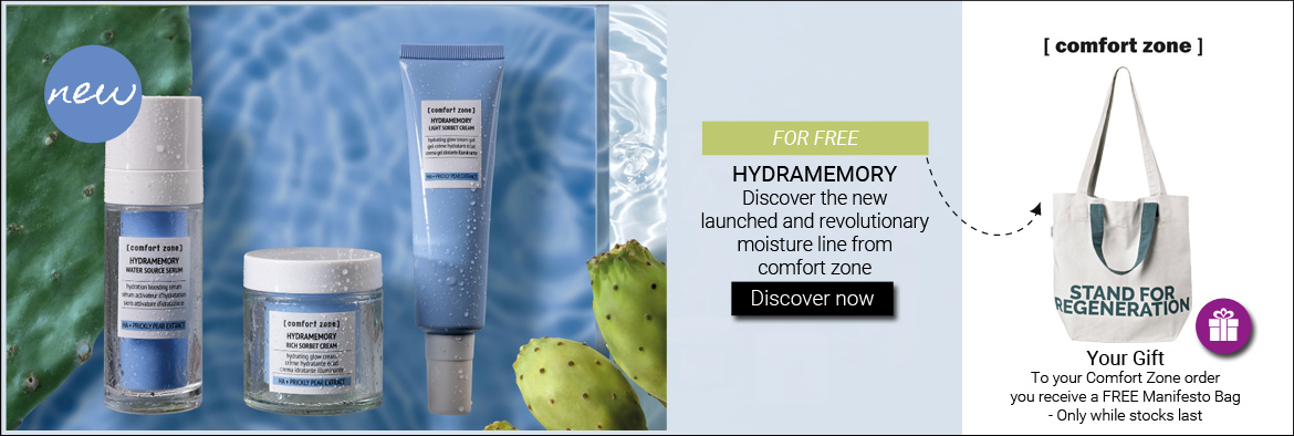 NEW IN: COMFORT ZONE HYDRAMEMORY LINE